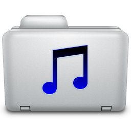 Ion Music Folder Icon 256x256 png